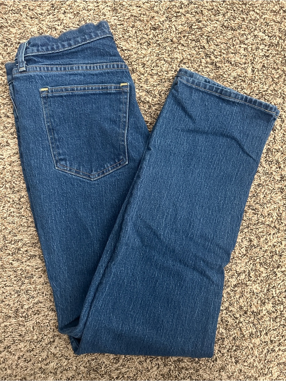 ABERCROMBIE Ultra High 90s Straight Jeans